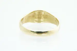 42 - Mooie 18 krt geel gouden Surinaamse vriendschaps-ring - unisex model kopen? Bied vanaf 170!