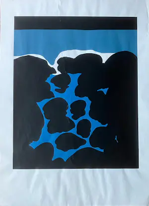 Michael Smither - Wave Invading Rock Pool (Barry Lett Multiple) kopen? Bied vanaf 100!
