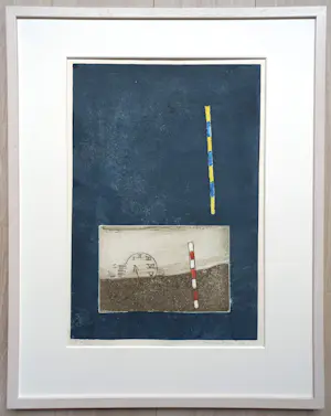 Jan Montyn - La cage de temps II, aquatint ets (netjes ingelijst) kopen? Bied vanaf 10!