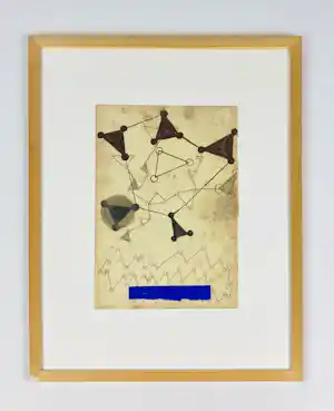 Christian Verhelst - Prima Materia III met lijst! verkocht voor € 102!