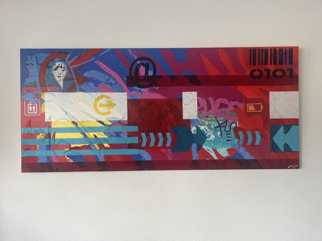 Karin Vermeer - Acryl Paint and mixed media kopen? Bied vanaf 350!