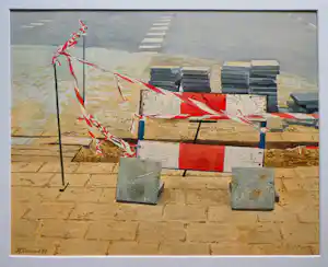 Frans Clement - "Opgebroken Straat" verkocht voor € 160!