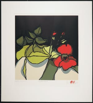 Fon Klement - Boardsnede, La fleur rouge kopen? Bied vanaf 80!