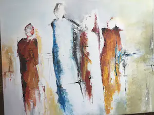 Niet of onleesbaar gesigneerd - Zonder titel kopen? Bied vanaf 1!