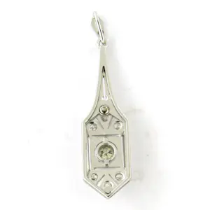 ART DECO 14k wit gouden oud Europees slijpvorm geslepen diamanten tot. 0.25ct kopen? Bied vanaf 360!