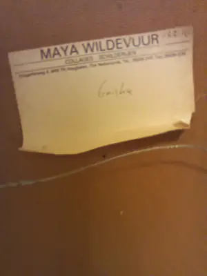 Maya Wildevuur - Origineel & Opeenvolgend Tweeluik 'Geisha' (1992, nr. 133-10 & 134-10) kopen? Bied vanaf 1500!
