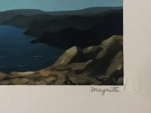 Rene Magritte - (naar), Le Temps menaçant, Lithografie kopen? Bied vanaf 475!