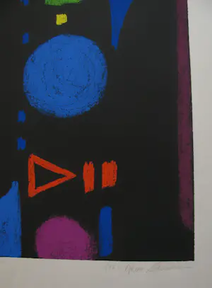 Max Ackermann - " AKZENTREIHE " 1973 signiert . kopen? Bied vanaf 250!