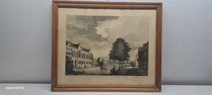 Pieter Fouquet - Gezicht van de Luthersche Oude Kerk, tot Amsterdam kopen? Bied vanaf 45!