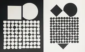 Victor Vasarely - 2 offset lithos - BELLATRIX en CASSIOPEE - 1973 kopen? Bied vanaf 50!