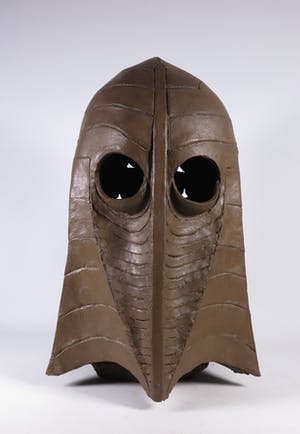 Niet of onleesbaar gesigneerd - Keramiek, Helm/Masker kopen? Bied vanaf 1!