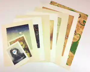 Jurjen Ravenhorst - & Mivrolav Potvic - Litho, Lot van 9 surrealistische voorstellingen kopen? Bied vanaf 100!