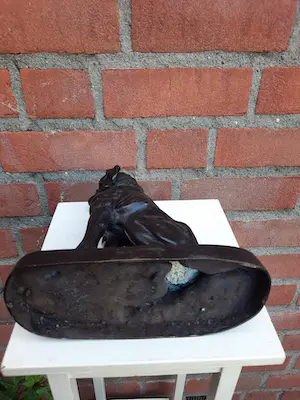 Niet of onleesbaar gesigneerd - Hond in brons kopen? Bied vanaf 1!
