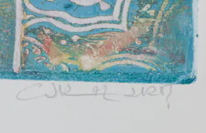 Chabab Tayefeh Mohajer - Gemengde druktechniek, Lot van 11 abstracte composities + boek kopen? Bied vanaf 300!