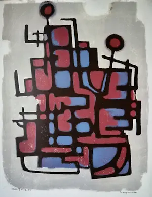 Wim Motz - Litho kopen? Bied vanaf 29!