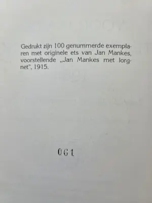Jan Mankes - Zelfportret met lorgnet. kopen? Bied vanaf 139!
