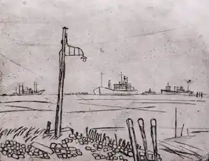 Jos van den Berg - Westerschelde (Boten), ets kopen? Bied vanaf 30!