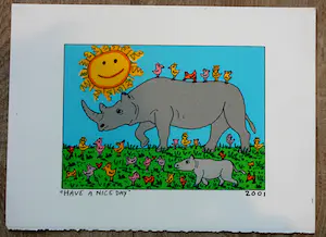 James Rizzi - Litho: Have a nice day - 2001 kopen? Bied vanaf 25!