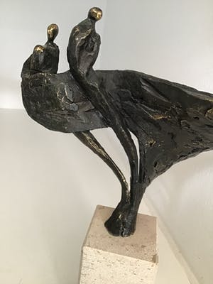 Bernadette Leijdekkers - Sculptuur: “ DANS ! “. Gesigneerd kopen? Bied vanaf 120!