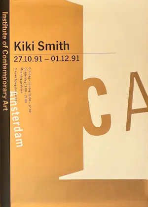 Kiki Smith - Affiche Intitute of contemporary art, Amsterdam, 1991 kopen? Bied vanaf 60!