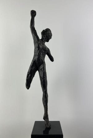Niet of onleesbaar gesigneerd - Abstracte voorstelling van een vrouw in brons kopen? Bied vanaf 1!