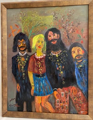 Antoon Kruysen - “Hippies” kopen? Bied vanaf 550!