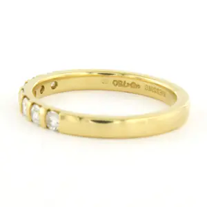NIESSING 18k geel gouden ring met briljant geslepen diamant tot. 0.50ct kopen? Bied vanaf 610!
