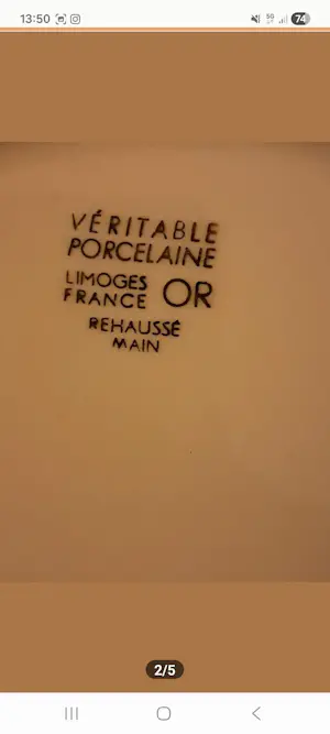 Royal Limoges - Vintage Limoges wandbord " of London" - Bonaparte Amsterdam kopen? Bied vanaf 25!