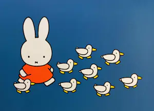 Dick Bruna - Nijntje telt eendjes, offset litho kopen? Bied vanaf 45!