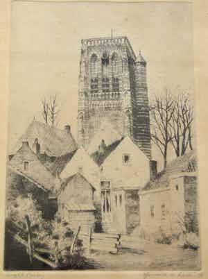 Hendrik de Laat - 'Vught' verkocht voor € 35!