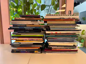Henk Rusman - en vele anderen! GROTE STAPEL KUNSTBOEKEN! o.a. beeldhouwers en schilders -lot 4 kopen? Bied vanaf 50!