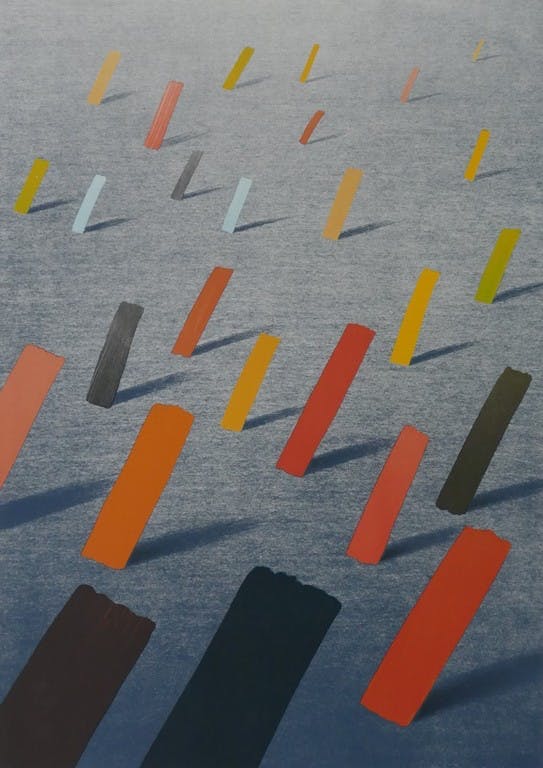 Jeroen Henneman - Jeroen Henneman, Zeefdruk, La Peinture verkocht voor € 65!