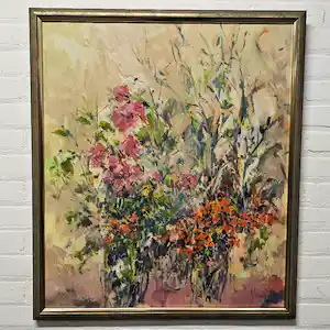 Willem Roos - bloemstilleven verkocht voor € 85!
