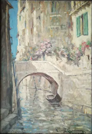 George Claassen - Schilderij Venetie kopen? Bied vanaf 125!