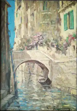 George Claassen - Schilderij Venetie kopen? Bied vanaf 125!