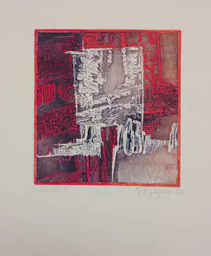 Nicol Rodriguez - Etsen, Lot van 19 abstracte composities kopen? Bied vanaf 150!
