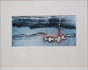 Jan Montyn - kleurenets op papier - abstract landschap III kopen? Bied vanaf 110!