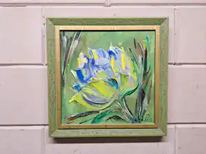 Séphina - Stilleven met een Tulp verkocht voor € 80!