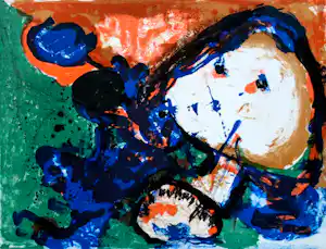 Mogens Balle - litho - 1967 verkocht voor € 149!