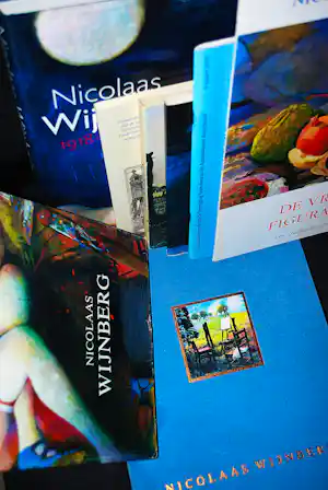 Nicolaas Wijnberg - 8 boeken waarvan 2x gesigneerd en 1x genummerd 40/100 verkocht voor € 57!