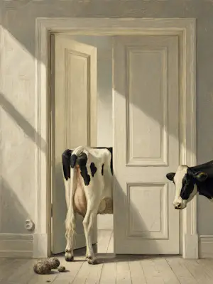 Mr Strange - Twee koeien in de gang kopen? Bied vanaf 80!
