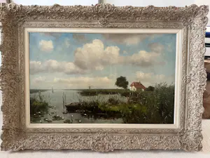 Daniel Been - polderlandschap kopen? Bied vanaf 200!