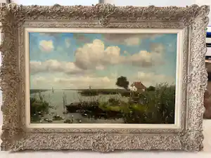 Daniel Been - polderlandschap verkocht voor € 200!