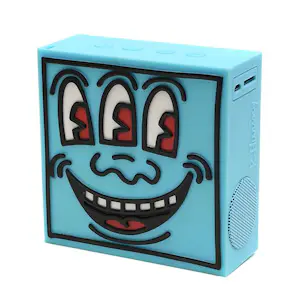 Keith Haring - ToyQube - 4" SoundQube (Blue) kopen? Bied vanaf 130!