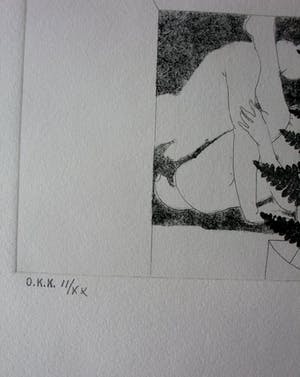 Rob Cox - Ets - grafiek erotiek1978/1979 kopen? Bied vanaf 35!