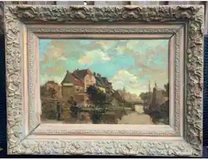 Piet in 't Hout - Olieverfschilderij van Piet In 't Hout . kopen? Bied vanaf 225!