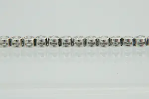 77 - Elegante 1e geh.  Zilveren armband "tennis" model - ca. 50 zirkonia's kopen? Bied vanaf 40!