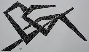 Toon Kelder - Abstract werk - 2 kopen? Bied vanaf 50!
