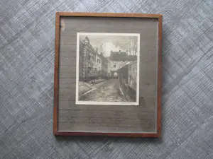Han Jelinger - stadsgezicht (Maastricht?) kopen? Bied vanaf 40!
