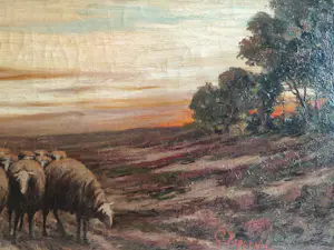 Gerrit Koppenol - Avondrood over de Heide kopen? Bied vanaf 55!